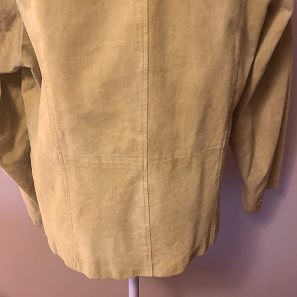 Green Leather jacket size XL - Picture 4 of 8